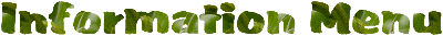 Information Menu Logo - The Greenhouse Licensed Vegetarian and Vegan Restaurant, Manchester