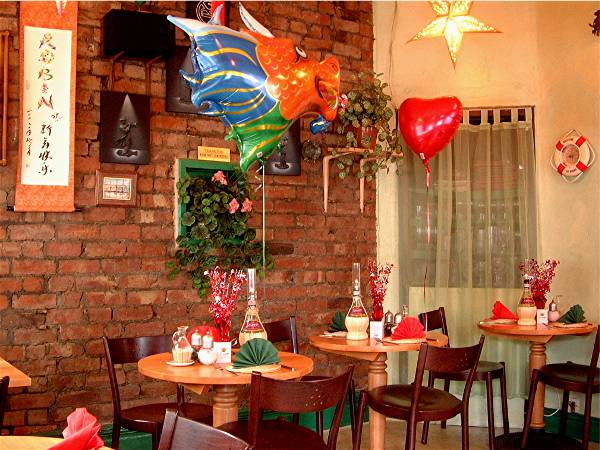 Front Restaurant, Valentine's 2010 - The Greenhouse Licensed Vegetarian and